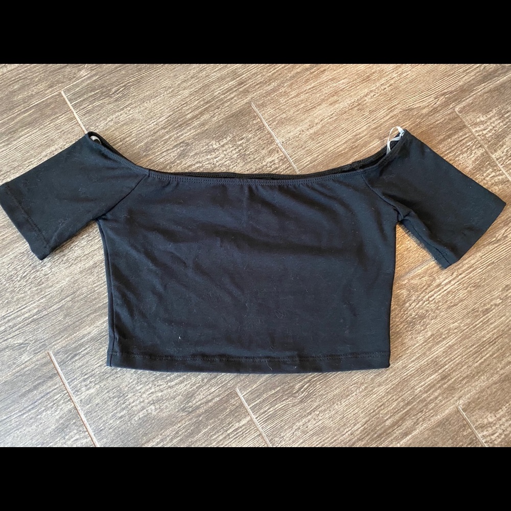 American Apparel short sleeve crop top medium